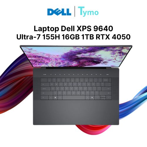Laptop Dell XPS 16 9640 Ultra-7 155H 16GB 1TB RTX 4050 - Ảnh 9