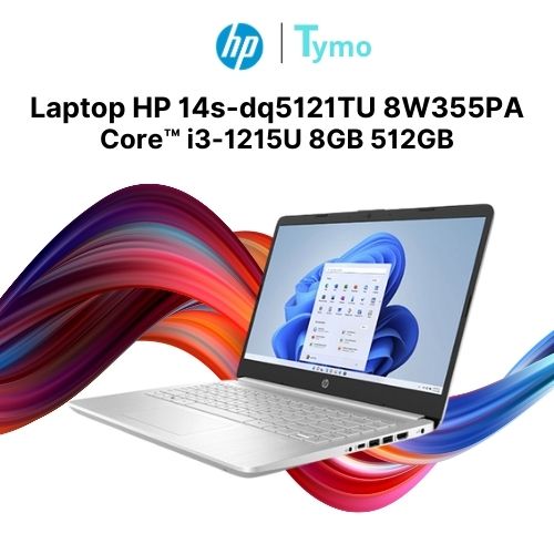 Laptop HP 14s-dq5121TU 8W355PA (Core™ i3-1215U | 8GB | 512GB | Intel® UHD Graphics | 14inch FHD) - Ảnh 5