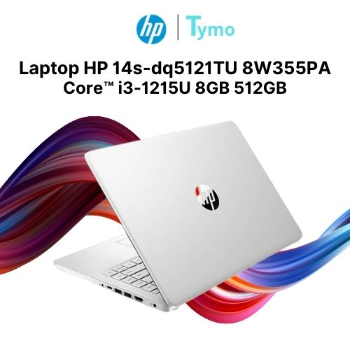 Laptop HP 14s-dq5121TU 8W355PA (Core™ i3-1215U | 8GB | 512GB | Intel® UHD Graphics | 14inch FHD) - Ảnh 3