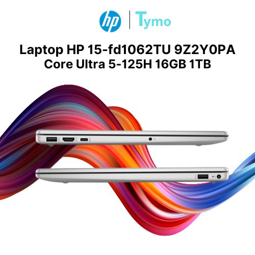 Laptop HP 15-fd1062TU 9Z2Y0PA (Core Ultra 5-125H | 16GB | 1TB | Intel Arc | 15.6 inch FHD) - Ảnh 4