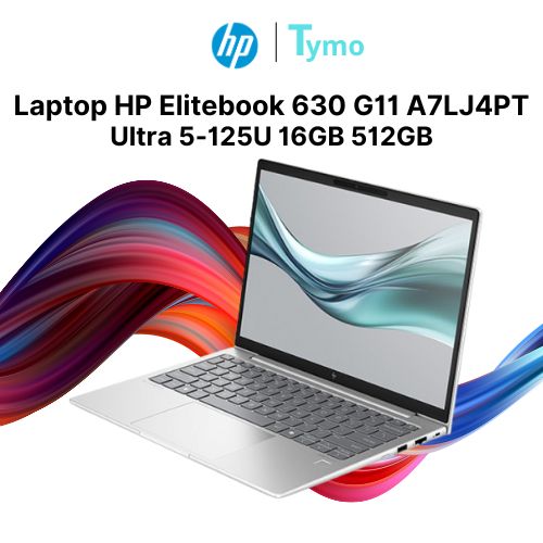 Laptop HP Elitebook 630 G11 A7LJ4PT (Ultra 5-125U | 16GB | 512GB | Intel® Graphics | 13.3 inch WUXGA) - Ảnh 4