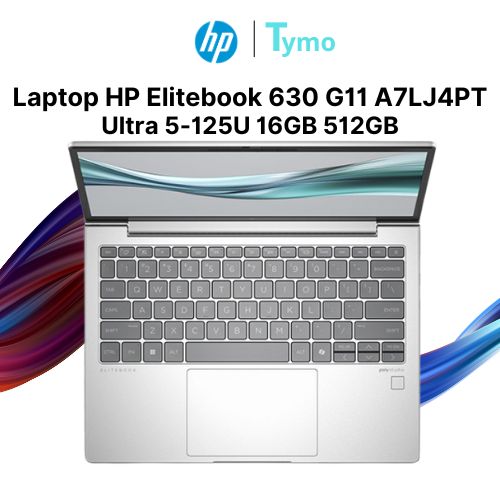 Laptop HP Elitebook 630 G11 A7LJ5PT (Ultra 5-125U | 16GB | 512GB | Intel® Graphics | 13.3 inch WUXGA | Cảm ứng) - Ảnh 5