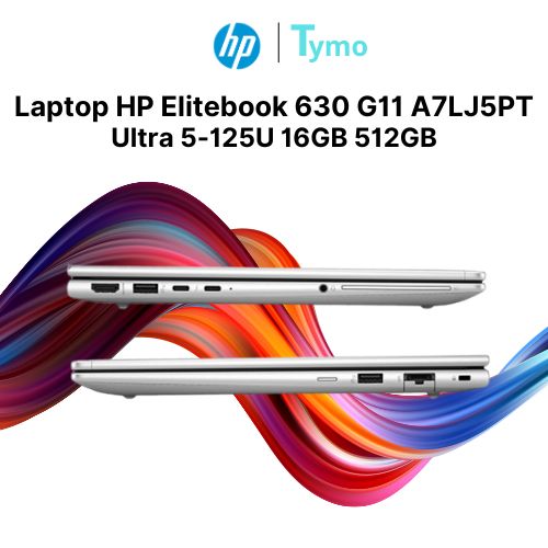 Laptop HP Elitebook 630 G11 A7LJ5PT (Ultra 5-125U | 16GB | 512GB | Intel® Graphics | 13.3 inch WUXGA | Cảm ứng) - Ảnh 6