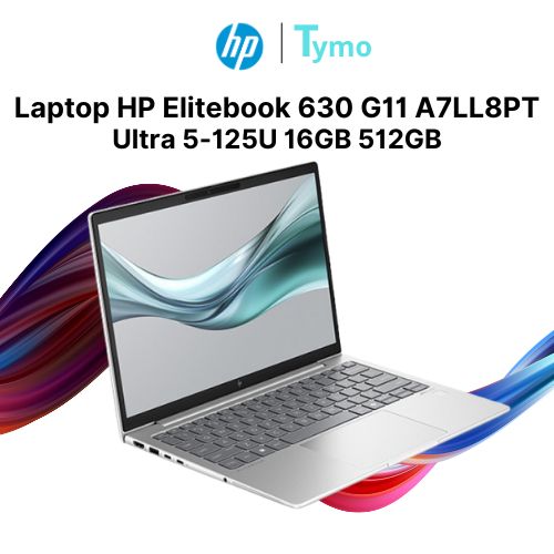 Laptop HP Elitebook 630 G11 A7LL8PT (Ultra 5-125U | 16GB | 512GB | Intel® Graphics | 13.3 inch WUXGA) - Ảnh 7