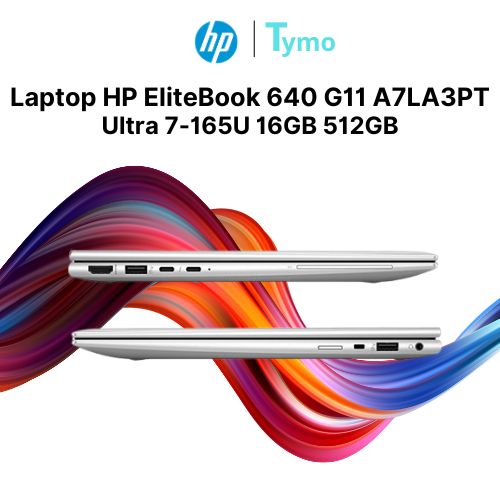 Laptop HP EliteBook 640 G11 A7LA3PT (Ultra 7-165U | 16GB | 512GB | Intel® Graphics | 14 inch WUXGA | Cảm ứng) - Ảnh 3