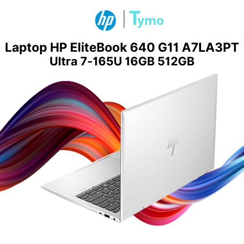 Laptop HP EliteBook 640 G11 A7LA3PT (Ultra 7-165U | 16GB | 512GB | Intel® Graphics | 14 inch WUXGA | Cảm ứng) - Ảnh 4