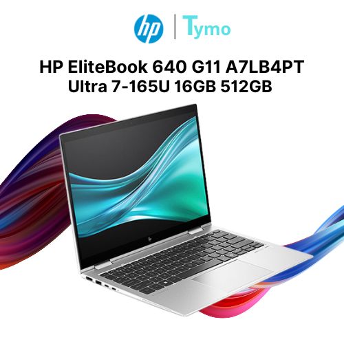Laptop HP EliteBook 640 G11 A7LB4PT (Ultra 7-165U | 16GB | 512GB | Intel® Graphics | 14 inch WUXGA) - Ảnh 2
