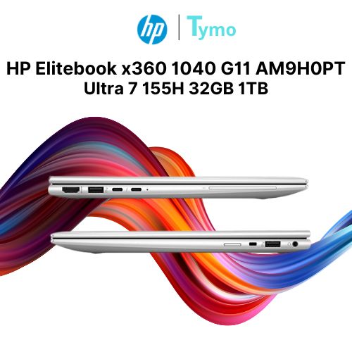 Laptop HP Elitebook x360 1040 G11 AM9H0PT (Ultra 7 155H | 32GB | 1TB | Intel® Arc™ Graphics | 14 inch WUXGA | Cảm ứng) - Ảnh 3