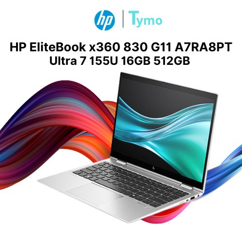 Laptop HP EliteBook x360 830 G11 A7RA8PT (Ultra 7 155U | 16GB | 512GB | Intel® Graphics | 13.3inch WUXGA | Cảm ứng) - Ảnh 9