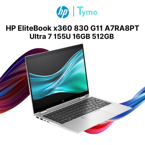 Laptop HP EliteBook x360 830 G11 A7RA8PT (Ultra 7 155U | 16GB | 512GB | Intel® Graphics | 13.3inch WUXGA | Cảm ứng) - Ảnh 7
