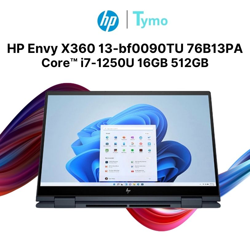 Laptop HP Envy X360 13-bf0090TU 76B13PA (Core™ i7-1250U | 16GB | 512GB | Iris Xᵉ Graphics | 13.3 inch 2.8K OLED | Cảm ứng) - Ảnh 7