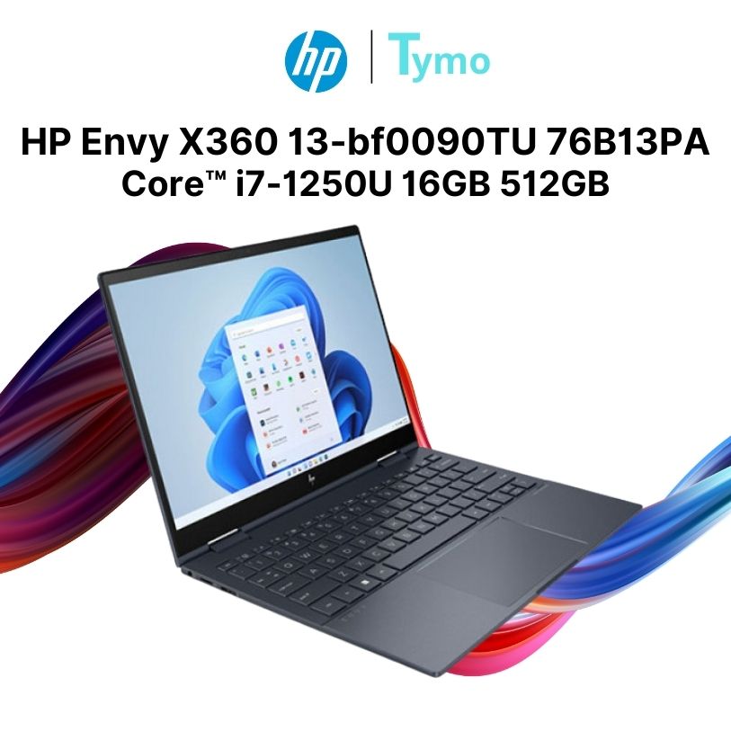 Laptop HP Envy X360 13-bf0090TU 76B13PA (Core™ i7-1250U | 16GB | 512GB | Iris Xᵉ Graphics | 13.3 inch 2.8K OLED | Cảm ứng) - Ảnh 8