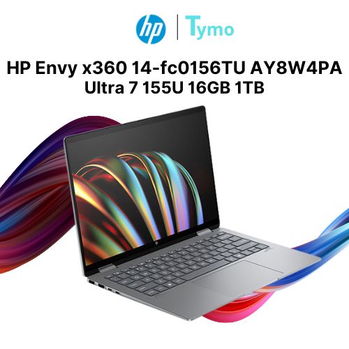 Laptop HP Envy x360 14-fc0156TU AY8W4PA (Ultra 7 155U | 16GB | 1TB | 14 inch 2.8K OLED 120Hz | Cảm ứng) - Ảnh 5