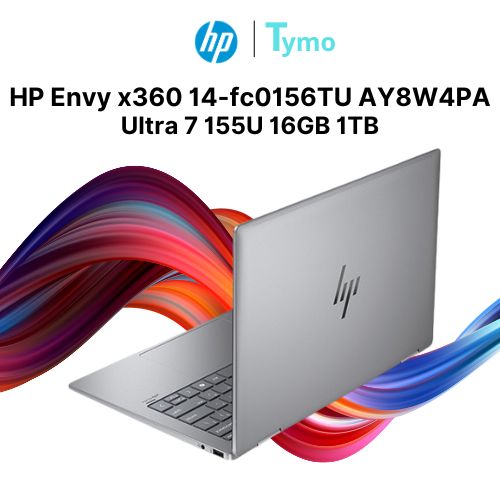 Laptop HP Envy x360 14-fc0156TU AY8W4PA (Ultra 7 155U | 16GB | 1TB | 14 inch 2.8K OLED 120Hz | Cảm ứng) - Ảnh 7