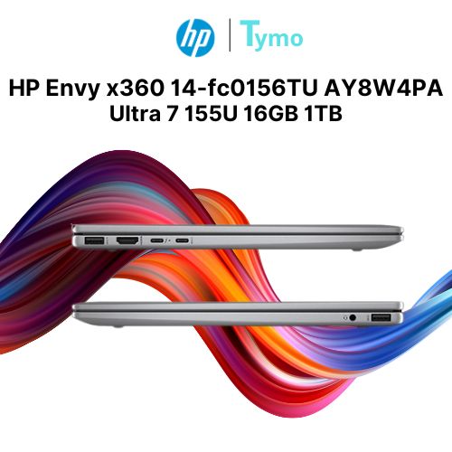 Laptop HP Envy x360 14-fc0156TU AY8W4PA (Ultra 7 155U | 16GB | 1TB | 14 inch 2.8K OLED 120Hz | Cảm ứng) - Ảnh 9