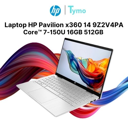 Laptop HP Pavilion x360 14-ek2013TU 9Z2V4PA (Core™ 7-150U | 16GB | 512GB | Intel® Graphics | 14 inch FHD | Cảm ứng) - Ảnh 6