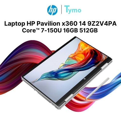 Laptop HP Pavilion x360 14-ek2013TU 9Z2V4PA (Core™ 7-150U | 16GB | 512GB | Intel® Graphics | 14 inch FHD | Cảm ứng) - Ảnh 5