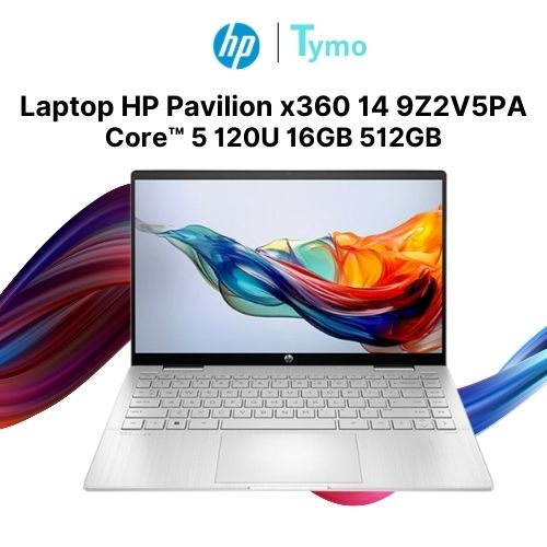 Laptop HP Pavilion x360 14-ek2017TU 9Z2V5PA (Core™ 5 120U | 16GB | 512GB | Intel® Graphics | 14 inch FHD | Cảm ứng) - Ảnh 3