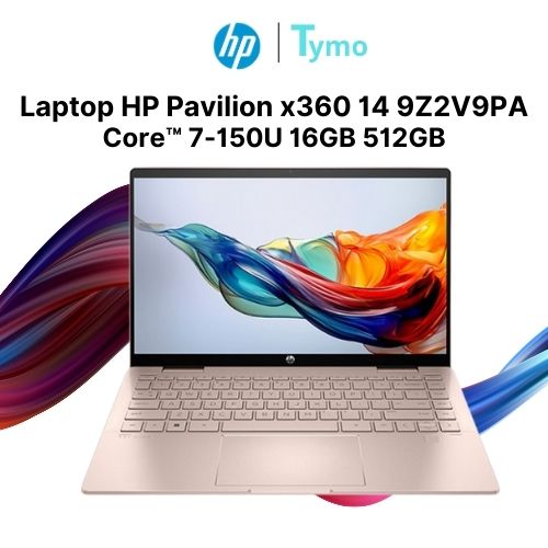 Laptop HP Pavilion x360 14-ek2027TU 9Z2V9PA (Core™ 7-150U | 16GB | 512GB | Intel® Graphics | 14 inch FHD | Cảm ứng) - Ảnh 7