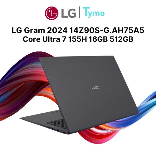 Laptop LG Gram 2024 14Z90S-G.AH75A5 (Core Ultra 7 155H |16GB | 512GB | Intel Arc | 14 inch WUXGA) - Ảnh 4