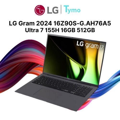 Laptop LG Gram 2024 16Z90S-G.AH76A5 (Core Ultra 7 155H | 16GB | 512GB | Intel Arc | 16 inch WQXGA) - Ảnh 5