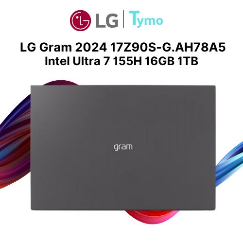 Laptop LG Gram 2024 17Z90S-G.AH78A5 (Intel Core Ultra 7 155H | 16GB | 1TB | Intel Arc | 17 inch WQXGA) - Ảnh 3