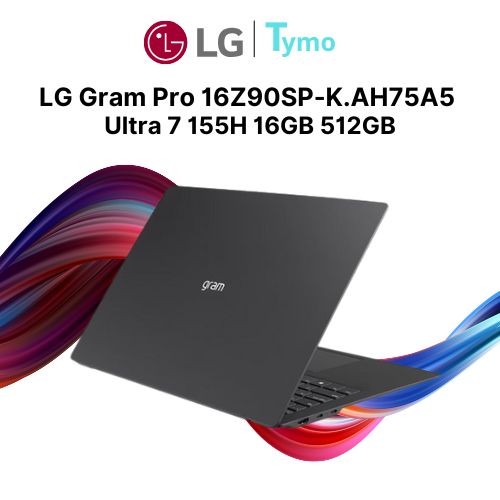 Laptop LG Gram Pro 16Z90SP-K.AH75A5 (Ultra 7 155H | 16GB | 512GB | Intel Arc | 16 inch WQXGA+ OLED 120Hz) - Ảnh 5