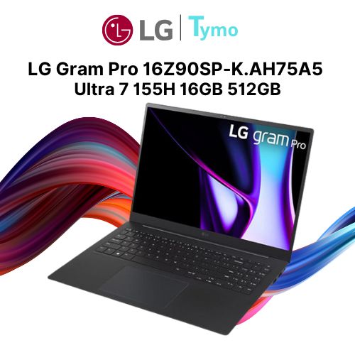 Laptop LG Gram Pro 16Z90SP-K.AH75A5 (Ultra 7 155H | 16GB | 512GB | Intel Arc | 16 inch WQXGA+ OLED 120Hz) - Ảnh 7