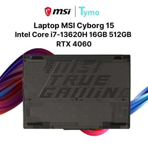 Laptop MSI Cyborg 15 A13VFK 876VN (Intel Core i7-13620H | 16GB | 512GB | RTX 4060 8GB | 15.6 inch FHD 144Hz) - Ảnh 5