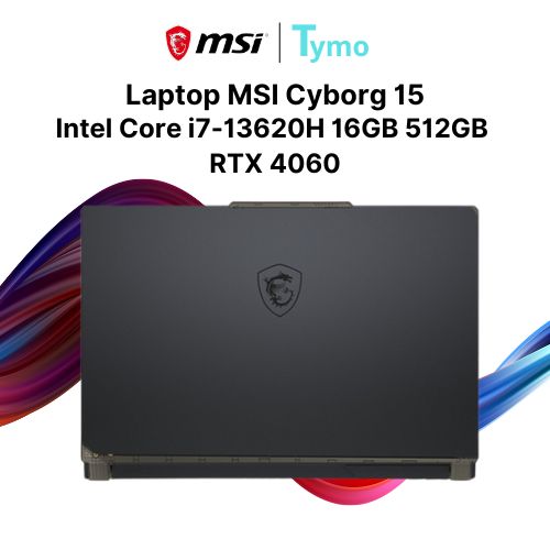 Laptop MSI Cyborg 15 A13VFK 876VN (Intel Core i7-13620H | 16GB | 512GB | RTX 4060 8GB | 15.6 inch FHD 144Hz) - Ảnh 4