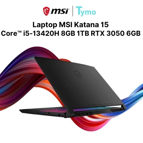 Laptop MSI Katana 15 B13UDXK-2412VN (Core™ i5-13420H | 8GB | 1TB | RTX 3050 6GB | 15.6inch FHD 144Hz) - Ảnh 5