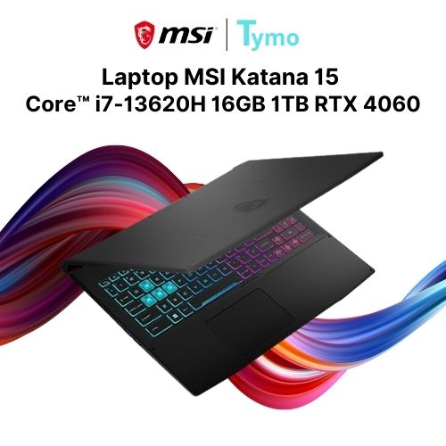 Laptop MSI Katana 15 B13VFK 676VN (Core™ i7-13620H | 16GB | 1TB | RTX 4060 | 15.6inch FHD 144Hz) - Ảnh 4