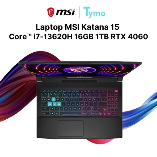 Laptop MSI Katana 15 B13VFK 676VN (Core™ i7-13620H | 16GB | 1TB | RTX 4060 | 15.6inch FHD 144Hz) - Ảnh 3