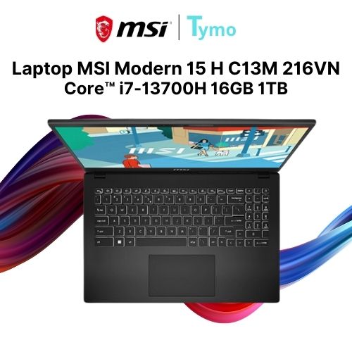 Laptop MSI Modern 15 H C13M 216VN (Core™ i7-13700H | 16GB | 1TB | Intel Iris Xe | 15.6inch FHD) - Ảnh 6