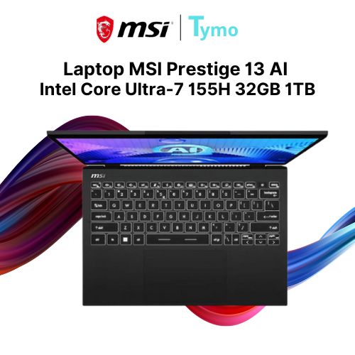 Laptop MSI Prestige 13 AI Evo A1MG 062VN (Ultra 7 155H | 32GB | 1TB | Intel Iris Xe Graphics | 13.3inch 2.8K OLED) - Ảnh 7