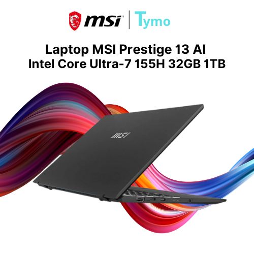 Laptop MSI Prestige 13 AI Evo A1MG 062VN (Ultra 7 155H | 32GB | 1TB | Intel Iris Xe Graphics | 13.3inch 2.8K OLED) - Ảnh 3