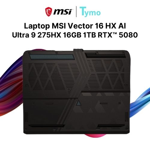 Laptop Gaming MSI Vector 16 HX AI A2XWIG-062VN (Ultra 9 275HX | 16GB | 1TB | RTX™ 5080 16GB | 16inch QHD+ 240Hz) - Ảnh 4