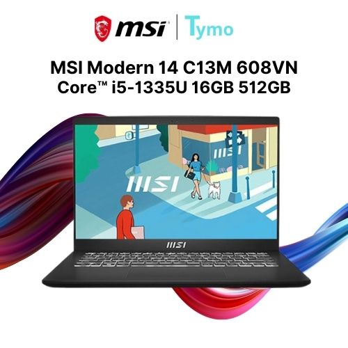 MSI Modern 14 C13M 608VN (Core™ i5-1335U | 16GB | 512GB | Intel Iris Xe | 14.0inch FHD)