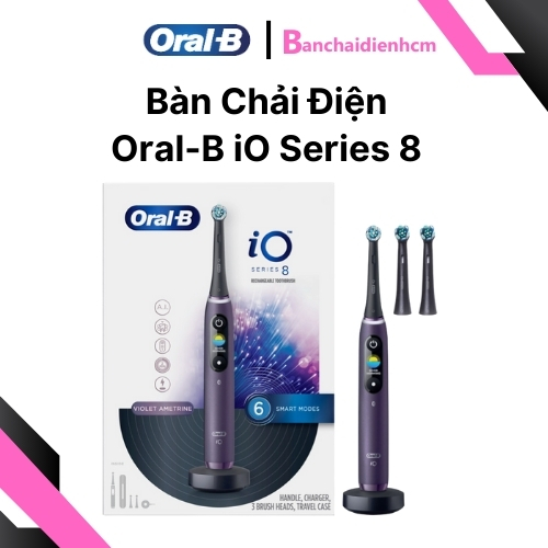 Bàn chải điện Oral-B iO Series 8 Chính Hãng