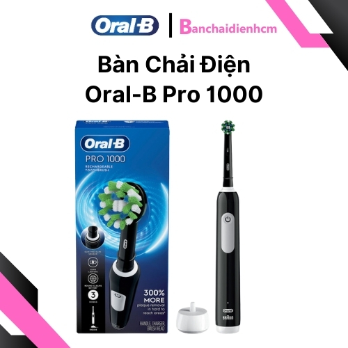 Bàn chải điện Oral-B Pro 1000 Chính Hãng