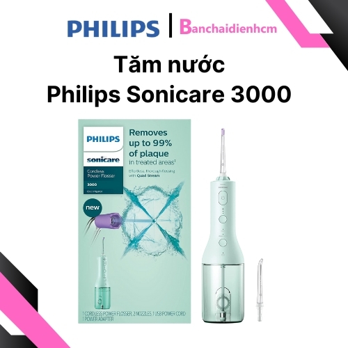 Tăm nước Philips Sonicare 3000 Chính Hãng