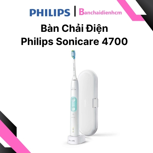 Bàn chải điện Philips Sonicare 4700 Chính Hãng