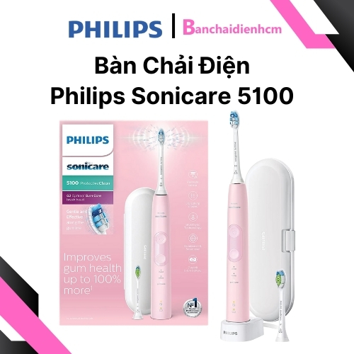Bàn chải điện Philips Sonicare 5100 Chính Hãng
