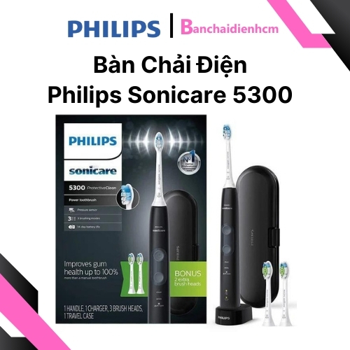 Bàn chải điện Philips Sonicare 5300 Chính Hãng