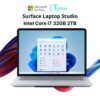 Surface Laptop Studio I7 32GB 2TB Chính Hãng