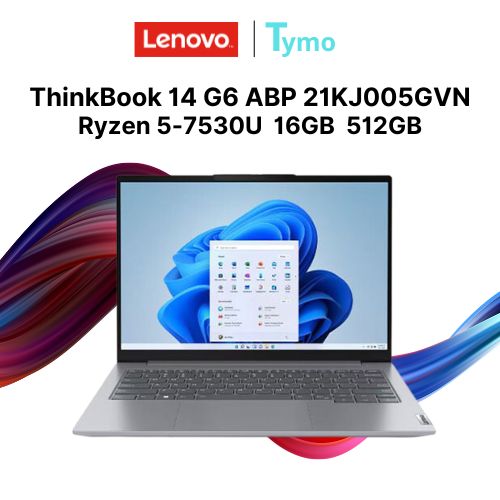 Laptop Lenovo ThinkBook 14 G6 ABP 21KJ005GVN (Ryzen™ 5-7530U | 16GB | 512GB | AMD Radeon™ Graphics | 14 inch WUXGA)