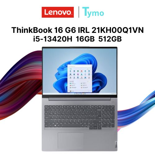 Laptop Lenovo ThinkBook 16 G6 IRL 21KH00Q1VN (Core™ i5-13420H | 16GB | 512GB | Intel® UHD Graphics | 16 inch WUXGA) - Ảnh 4