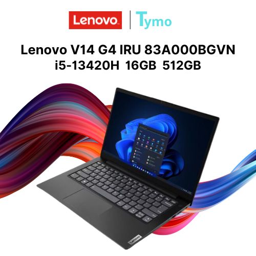 Laptop Lenovo V14 G4 IRU 83A000BGVN (Core i5-13420H | 16GB | 512GB | Intel UHD | 14 inch FHD) - Ảnh 5