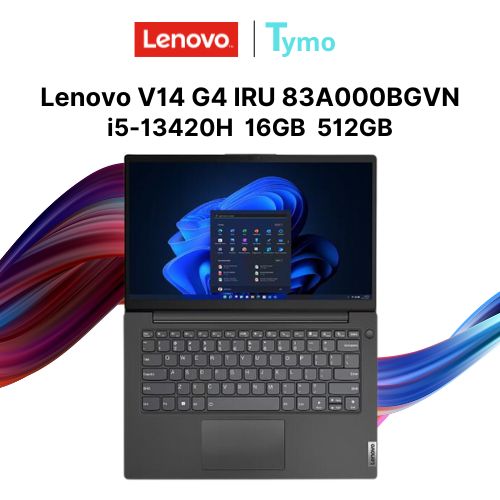 Laptop Lenovo V14 G4 IRU 83A000BGVN (Core i5-13420H | 16GB | 512GB | Intel UHD | 14 inch FHD) - Ảnh 3