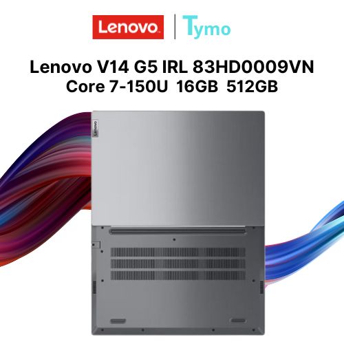 Laptop Lenovo V14 G5 IRL 83HD0009VN (Core™ 7 150U | 16GB | 512GB | Intel® Graphics | 14 inch FHD) - Ảnh 5